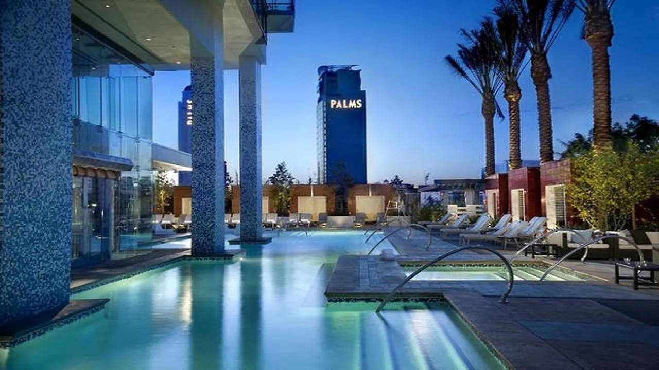 Palms Place Amazing High Rise Studio With Mountains Views 21St Floor Aparthotel Las Vegas